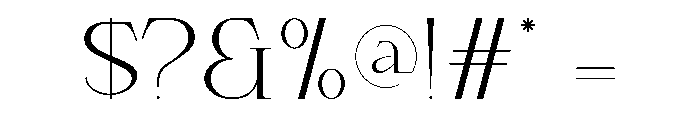 Rachella Kyle Font OTHER CHARS