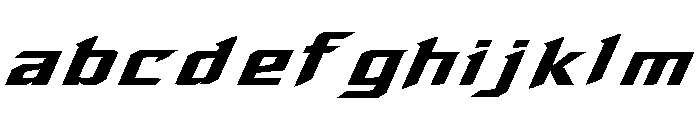 Racing Drift Car Bold FONT