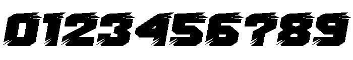 Racing Party Font OTHER CHARS