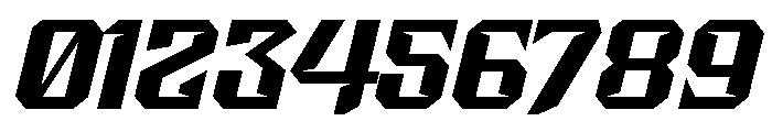 Racing Starter Regular Font OTHER CHARS