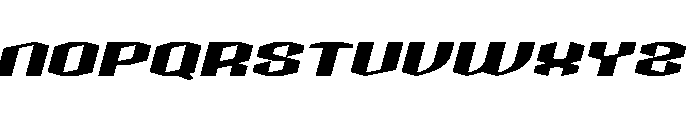 RacingRobot Font UPPERCASE