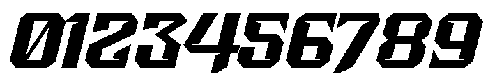 RacingStarter-Regular Font OTHER CHARS