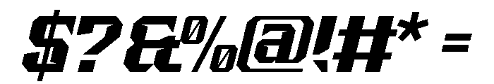 RacingStarter-Regular Font OTHER CHARS