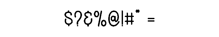 RacingToys Font OTHER CHARS