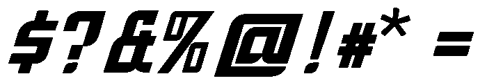Racken-Regular Font OTHER CHARS