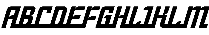 Racken-Regular Font UPPERCASE