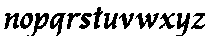 Rackham Font LOWERCASE