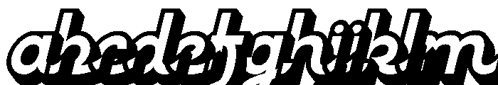 Racole Extrude Slant FONT