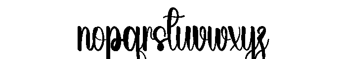 Raconteur Font LOWERCASE