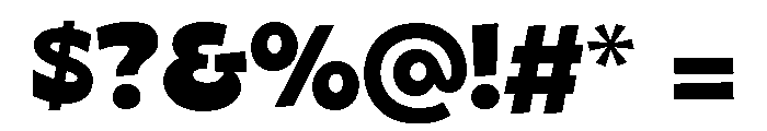 Rad Stacio Regular Font OTHER CHARS