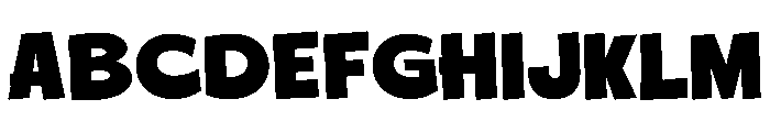 Rad Stacio Regular Font UPPERCASE