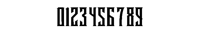 Radeknus Gothic Font OTHER CHARS
