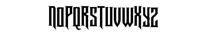 Radeknus Gothic Font UPPERCASE