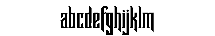 Radeknus Gothic FONT