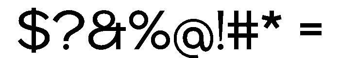 Radets Font OTHER CHARS