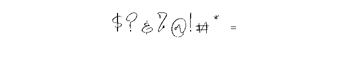 Radiant Oracle Font OTHER CHARS