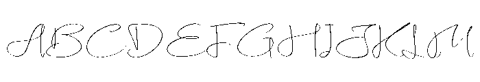 Radiant Oracle Font UPPERCASE