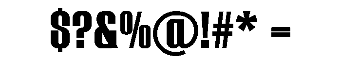 RadiantSpectrum Font OTHER CHARS