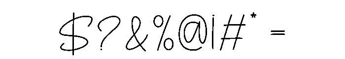 Radiante Font OTHER CHARS