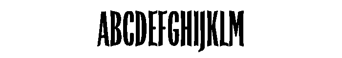 Radiantum Font UPPERCASE