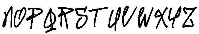 Radienty Font UPPERCASE