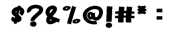 Radio Summer Font OTHER CHARS
