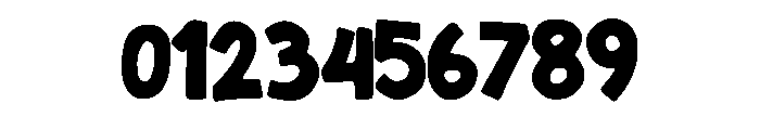 Radioactive Comic Regul Regular Font OTHER CHARS