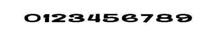 RadioaraBubbora Font OTHER CHARS