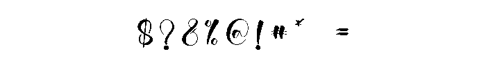 Radyan Font OTHER CHARS