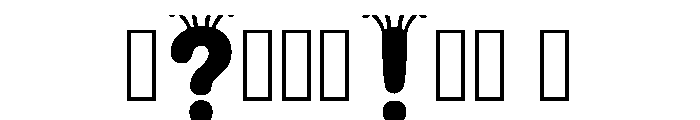 Raed Regular Font OTHER CHARS