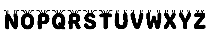 Raed Regular Font UPPERCASE