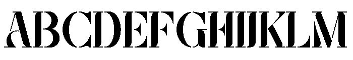 Raegny Font UPPERCASE