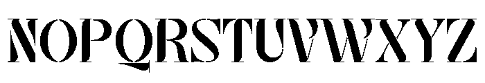 Raegny Font UPPERCASE