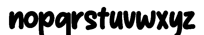 Raely Font LOWERCASE