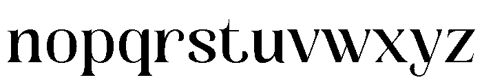 Raergaty Regular Font LOWERCASE