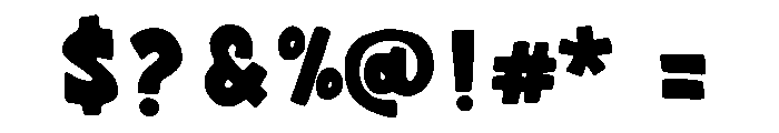 Rafeks Comic Regular Font OTHER CHARS