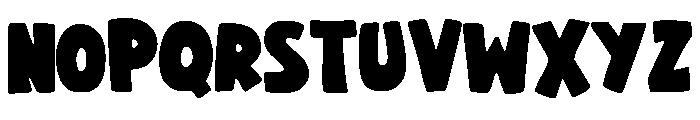 Rafeks Comic Regular Font UPPERCASE