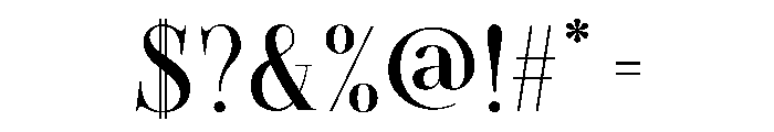 Rafesha Font OTHER CHARS
