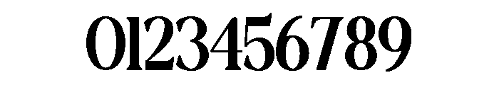 Raffined Serif Bold Font OTHER CHARS