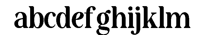 Raffined Serif Bold FONT