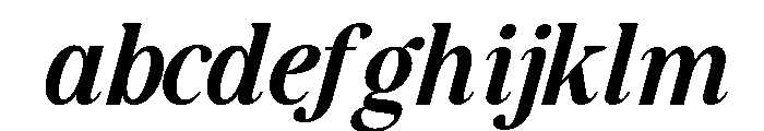 Raffined Serif Italic Bold Ita FONT