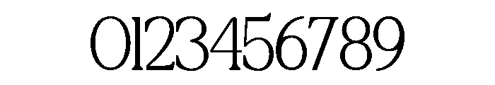 Raffined Serif Regular Font OTHER CHARS