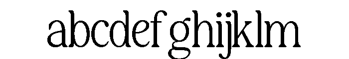 Raffined Serif Regular FONT