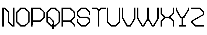 Raffle Mono Font UPPERCASE