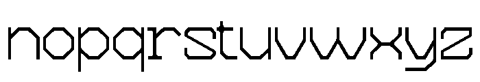 Raffle Mono Font LOWERCASE