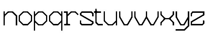 RaffleMono Font LOWERCASE