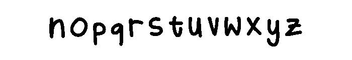 Rafindra Regular Font LOWERCASE