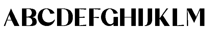Rafistig Black Font UPPERCASE