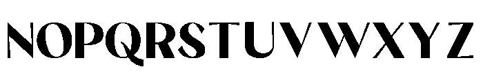 Rafistig Black Font UPPERCASE