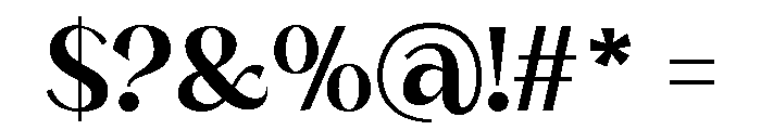 Rafistig Bold Font OTHER CHARS